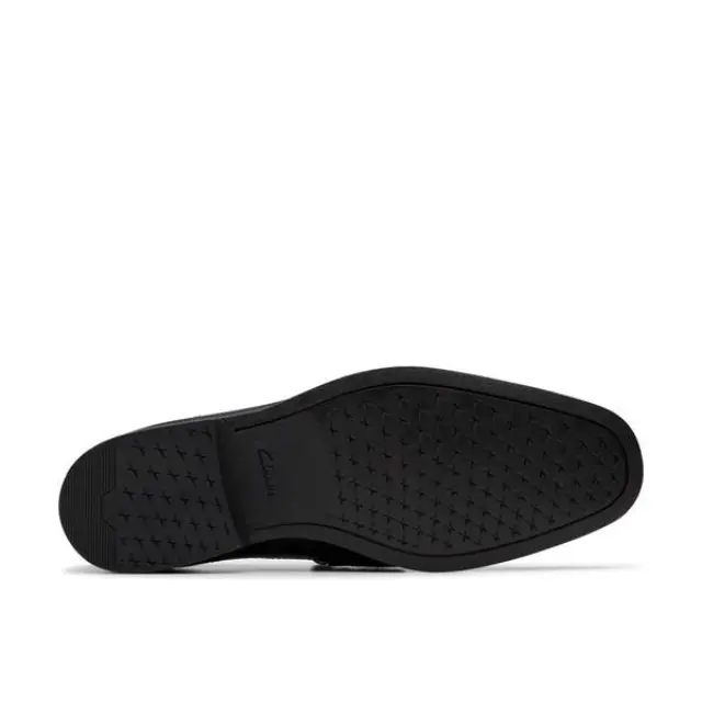 Clarks Paulton Lo Black Black Leather - 43 3