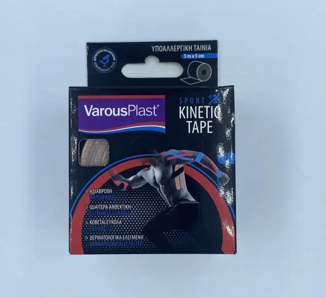 VarousPlast Sport Kinetic Tape 5m x 5cm Mpez 1pc