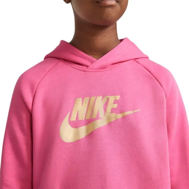 Nike Hooded ΠΑΙΔΙΚΟ ΦΟΡΕΜΑ (CU8574-684) - Φούξια 3