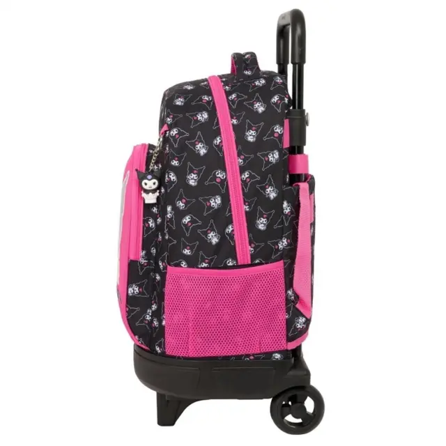 Τσάντα πλάτης Σχολική Kuromi Trolley 45cm 3