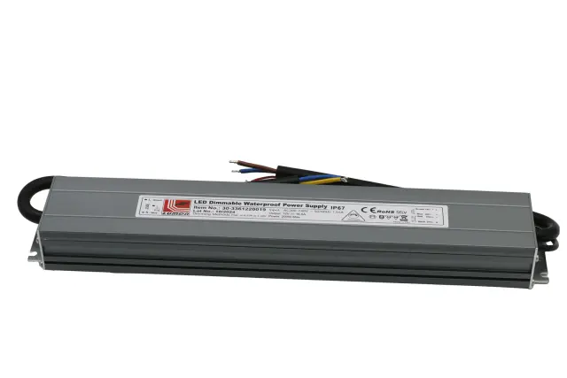 ΤΡΟΦΟΔΟΤΙΚΟ ΣΤΕΓΑΝΟ ΝΤΙΜΑΡΙΖΟΜΕΝΟ 230V/12VDC 200W IP67