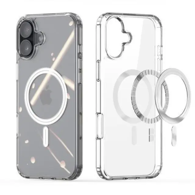 Θήκη TPU & PC Dux Ducis Apple iPhone 16 Plus Magnetic MagSafe Clin Διάφανο N65797