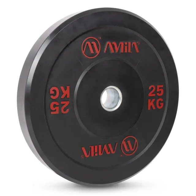 Δίσκος AMILA Black R Bumper Slim 50mm 25Kg (84835) 2