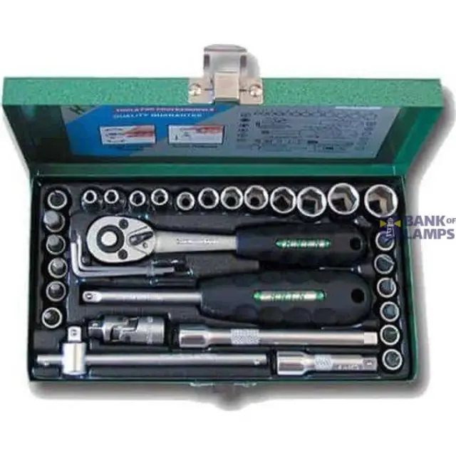Tool Kit 1/4'' 33pr. HONITON