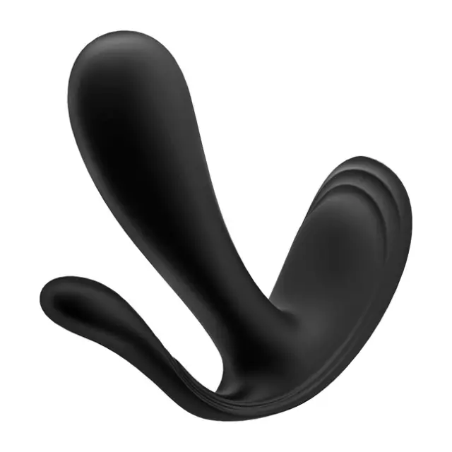 Satisfyer Top Secret + Mini Δονητής για Ζευγάρια 11cm Μαύρος 2