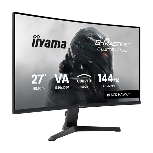 iiyama Monitor 27" G-Master GC2781HSU-B1 Black Hawk VA FHD (GC2781HSU-B1) 3