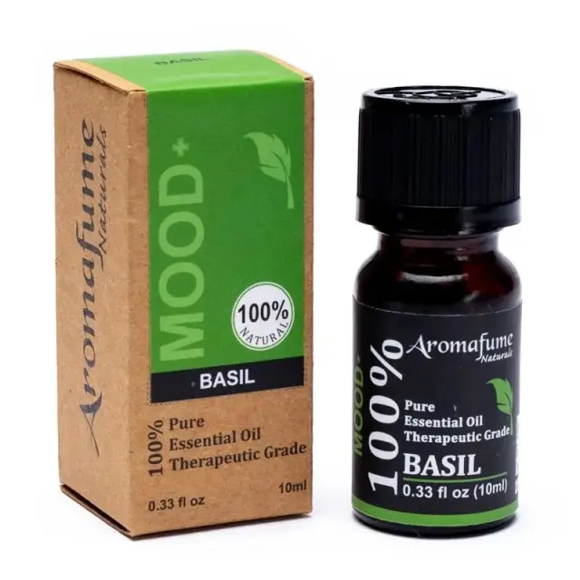 Φυσικό Αιθέριο Έλαιο Βασιλικός Basil Natural Essential Oil 10ml