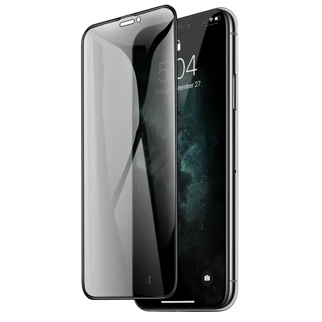Tempered Glass Hoco G11 30 Μοίρες Privacy Angle Anti-Scratcht, Anti-Fingerprint 0.33mm για Apple iPhone X/XS/11 Pro Σετ 25 τμχ Herbolive