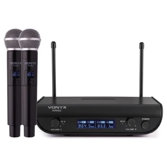 VONYX WM82 ΑΣΥΡΜΑΤΟ ΣΕΤ ΜΙΚΡΟΦΩΝΟΥ