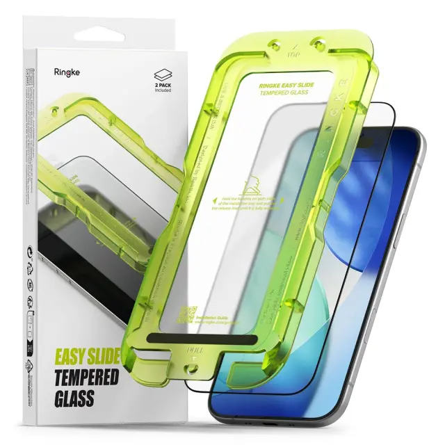 Ringke Easy Slide 2-pack iPhone Air Black