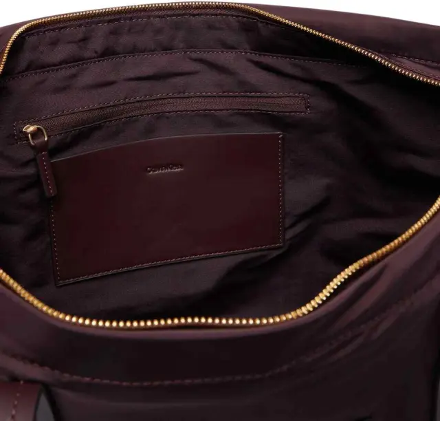 Calvin Klein Γυναικεία Μεσαία Τσάντα Medium Nylon Tote Μπορντό 3
