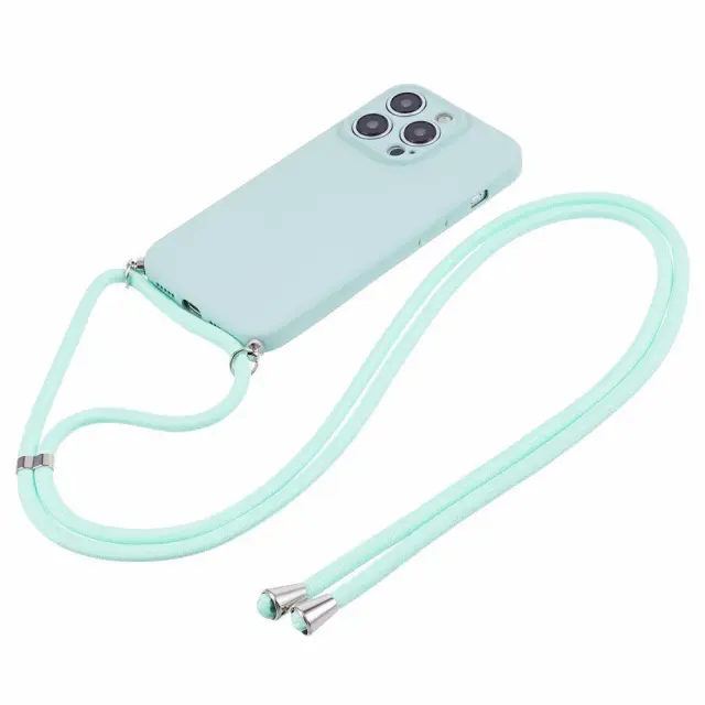 Θήκη με Κορδόνι για τον Λαιμό για iPhone 15 Pro- Mint OEM