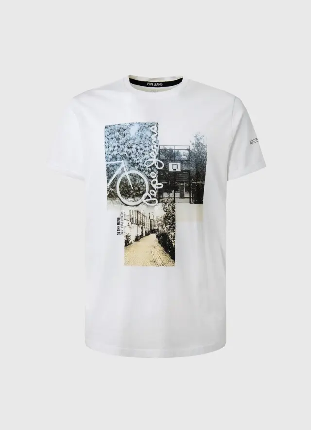 PEPE JEANS ALBEE ΑΝΔΡΙΚΗ ΜΠΛΟΥΖΑ - 800 WHITE 3