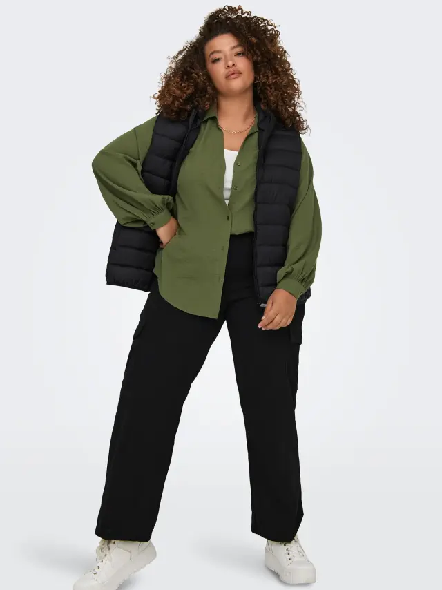 Μπουφάν αμάνικο, CARNEW TAHOE HOOD WAISTCOAT, Only-Carmacoma - M(46-48) 2