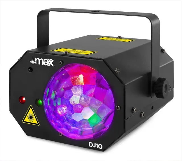 MAX DJ10 ΕΦΕ LED JELLY MOON ΜΕ RG LASER 3