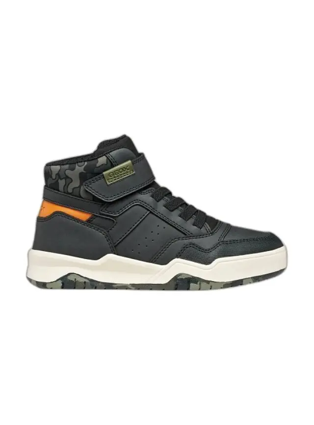 Παιδικό Παπούτσι για Αγόρι Geox J Perth Boy Black (Μεγέθη 28-41) ΜΑΥΡΟ