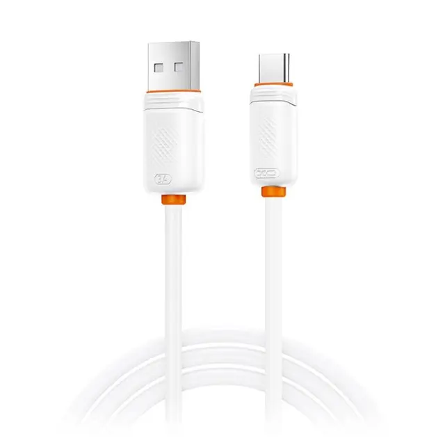 Καλώδιο High-Speed USB A αρσ. - USB Type-C αρσ. 15W, 1.00m σε λευκό χρώμα