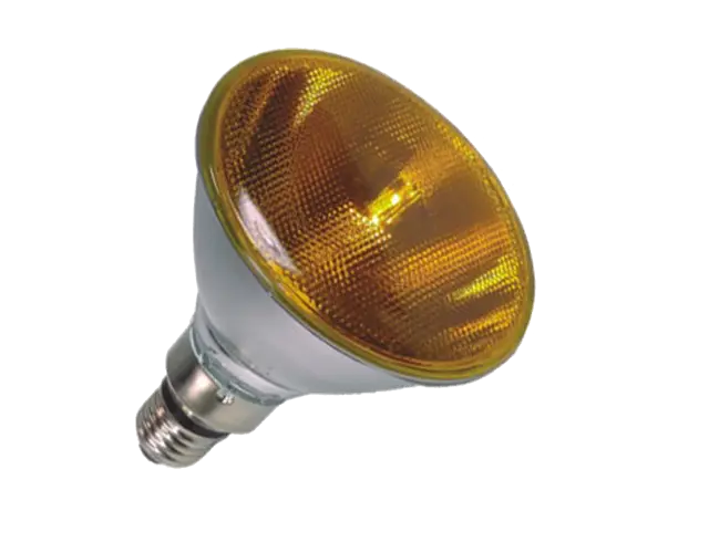 Giako Λάμπα Ιωδίνης Reflector PAR38 75W E27 230V Κίτρινη