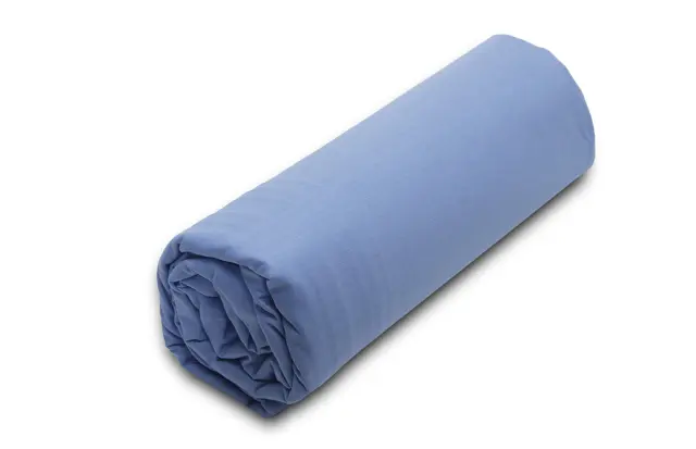 Σεντόνι 220Χ240 Υπέρδιπλο Χωρίς Λάστιχο Baseline Palatex - 17 Blue