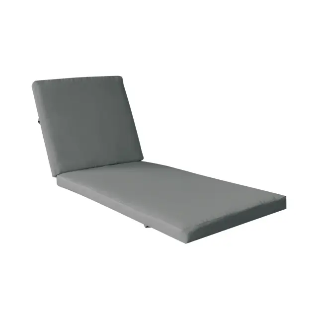Μαξιλάρι Ξαπλώστρας VERANO Ύφασμα Γκρι 208(76+132)x69/8cm
