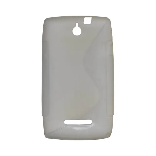Θήκη Σιλικόνης S-Line Case Για Sony Xperia E Διάφανη