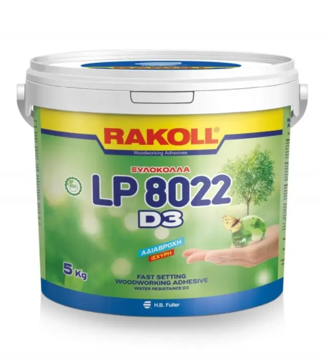 ΚΟΛΛΑ ΞΥΛΩΝ ΑΔΙΑΒΡΟΧΗ LP8022 D3 RAKOLL 5KG