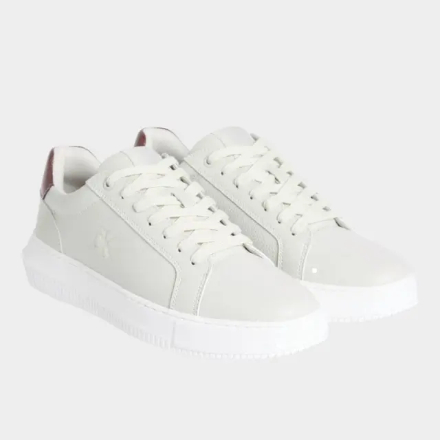 Calvin Klein - Ανδρικά Sneakers Chunky Cupsole Leather YM0YM01198-CJH Γκρι - 45 2