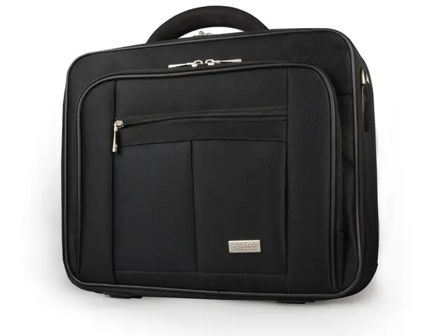NATEC Boxer notebook case 39.6 cm (15.6") Briefcase Black