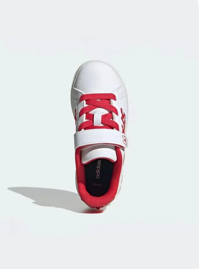 Παιδικά Παπούτσια Adidas για Κορίτσια Disney Minnie Mouse Grand Court (Μεγέθη 28-34) ΚΟΚΚΙΝΟ 2