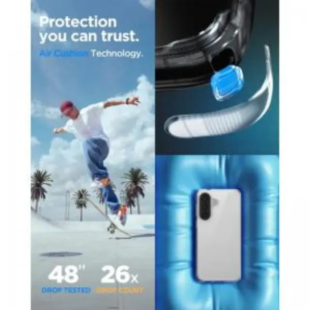 Θήκη TPU & PC Spigen Samsung Galaxy A57 5G Ultra Hybrid Διάφανο N70766 3