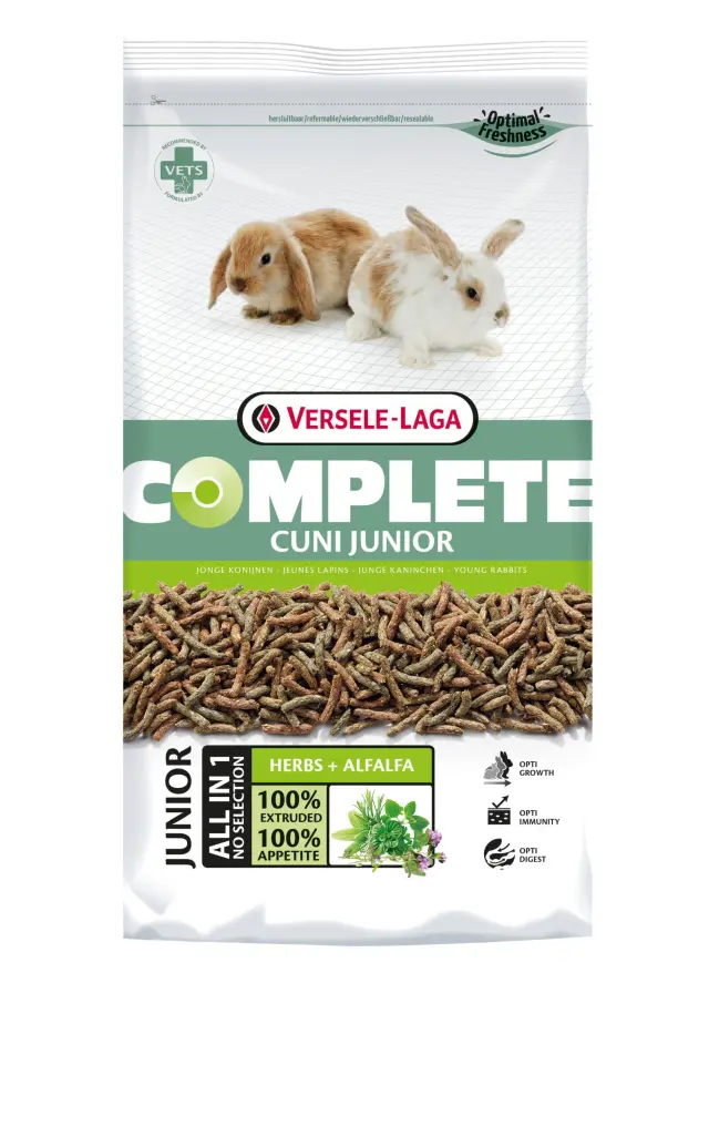 Versele Laga Complete Cuni Junior Τροφή για Νεαρό Κουνέλι με Βότανα 500gr 2