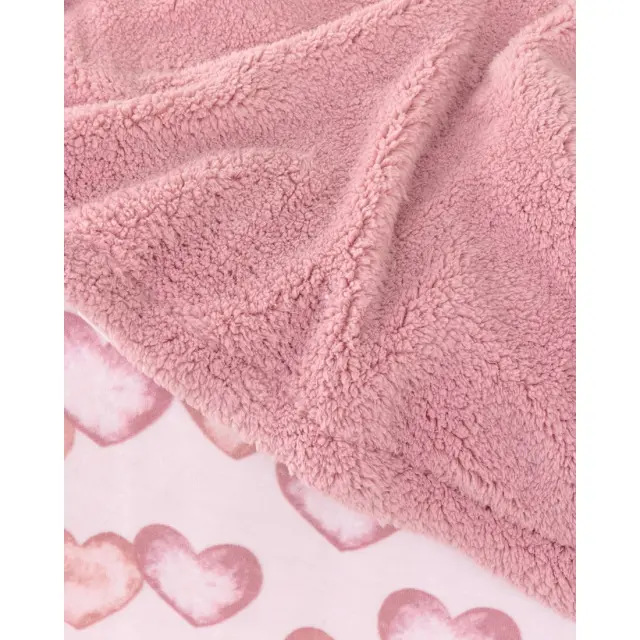 Παιδική Κουβέρτα fleece Μονή Nima Hearty 160x220 2
