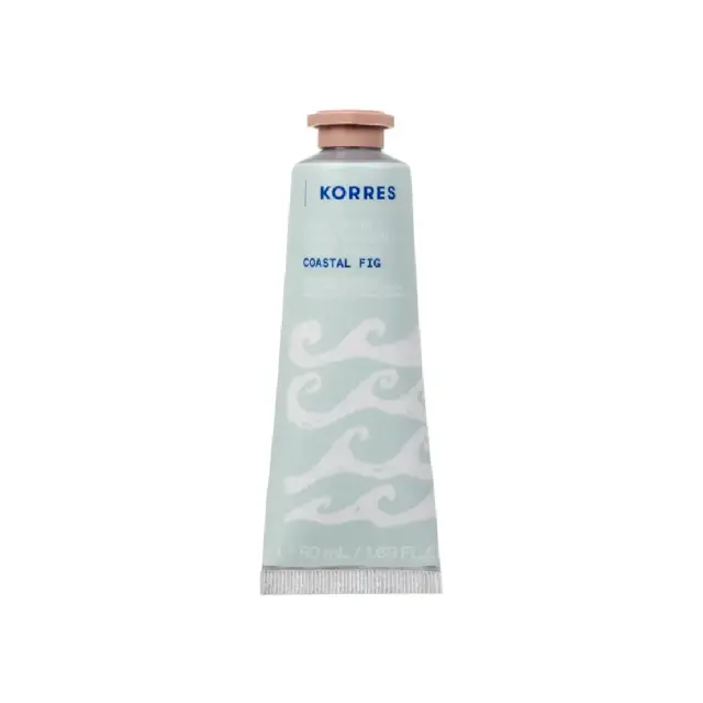 Korres Hand Cream Coastal Fig, Ενυδατική Κρέμα Χεριών με Άρωμα Δροσερό Μεσογειακό Σύκο 50ml