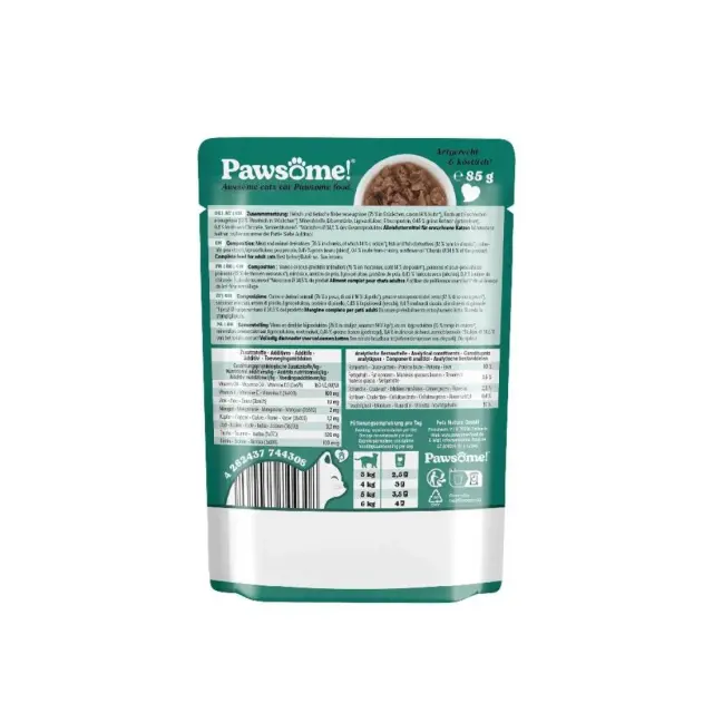 Pawsome Adult Τόνος 85gr 2