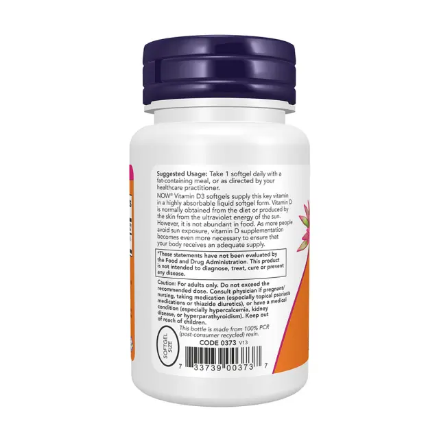 Now Foods Vitamin D-3 5,000 IU 3