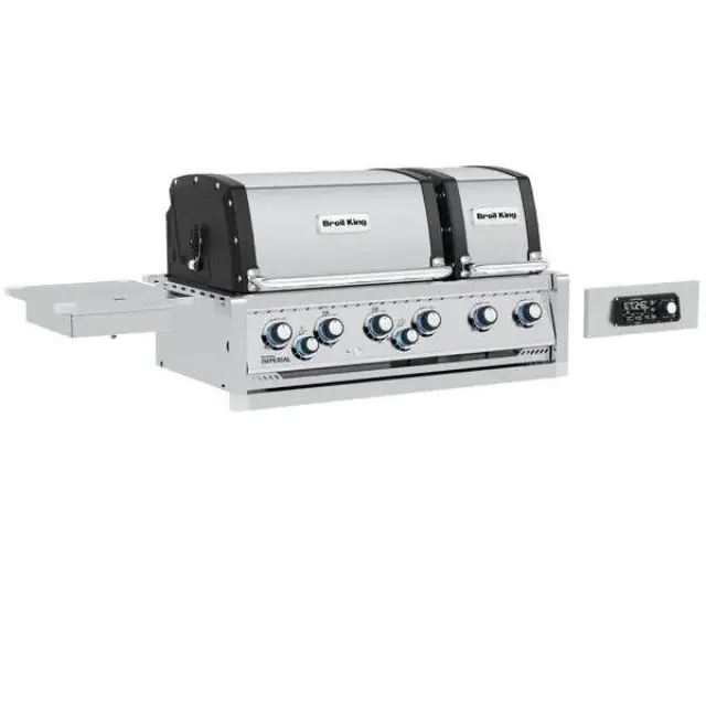 Ψησταριά Υγραερίου Imperial QS 690 Built-in - Broil King Kit Μετατροπής σε φυσικό αέριο Μηχανισμός και καυστήρας