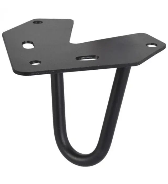 ΠΟΔΙ ΤΡΑΠΕΖΙΟΥ ΜΕΤΑΛΛΙΚΟ FINETTO HAIRPIN 2-ROD 102MM Μαύρο