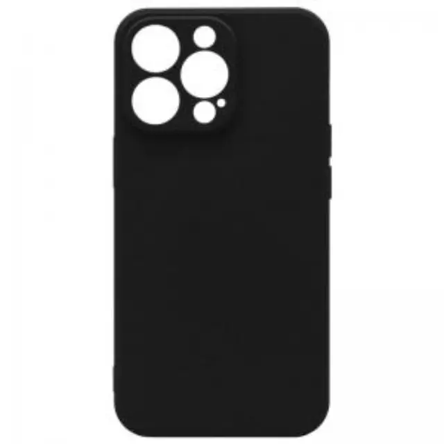 Θήκη Liquid Silicon inos Apple iPhone 13 Pro L-Cover Μαύρο N55771 3