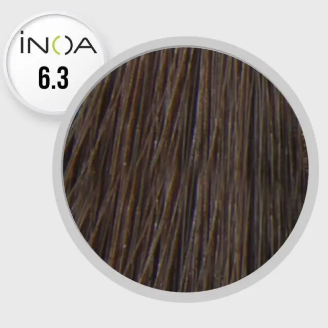Loreal Inoa Βαφή 6,3 Ξανθό Σκούρο Ντορέ 60ml 3