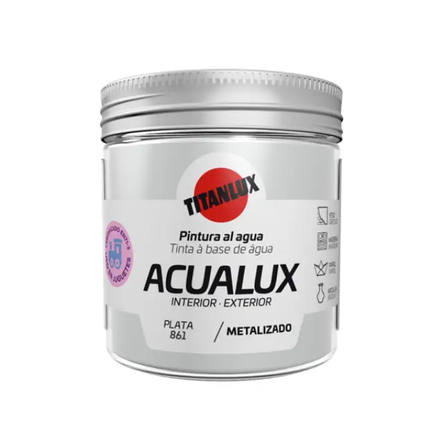 Acualux Ασημί Plata 861 75ml