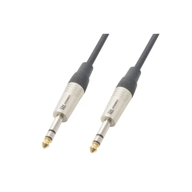 POWER DYNAMICS CABLE 6.3 Stereo- 6.3 Stereo 1.5m