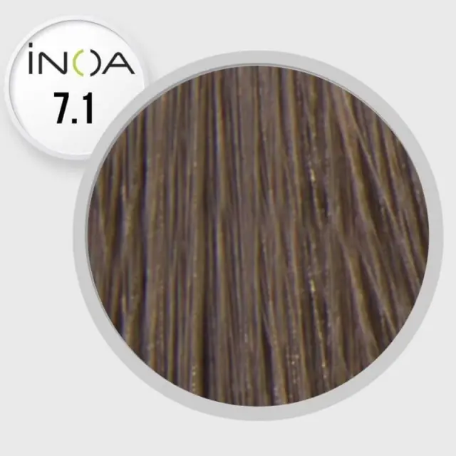 Loreal Inoa Βαφή 7,1 Ξανθό Σαντρέ 60ml 2