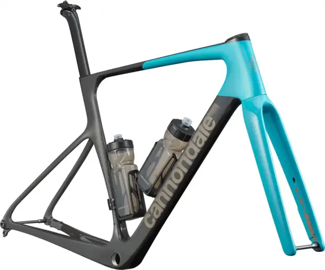 ΣΚΕΛΕΤΟΣ CANNONDALE SUPERSIX EVO HI-MOD 700c 026-027 - ΜΑΥΡΟ-ΓΑΛΑΖΙΟ - 54 3