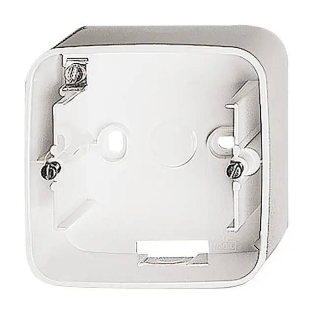 1701-214 Mounting Box 1 gang alpine white - Reflex SI