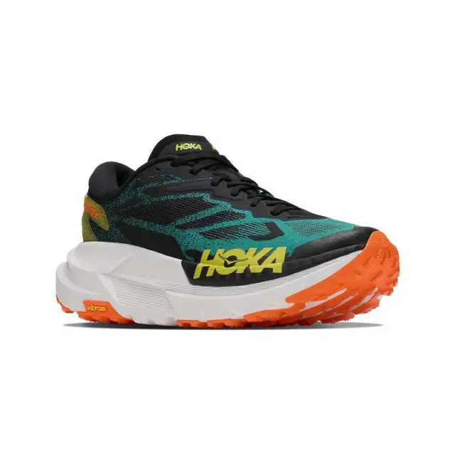 Hoka One One Men's Mafate X Μαύρο - Πράσινο 1161990-BCQ (Hoka) 3