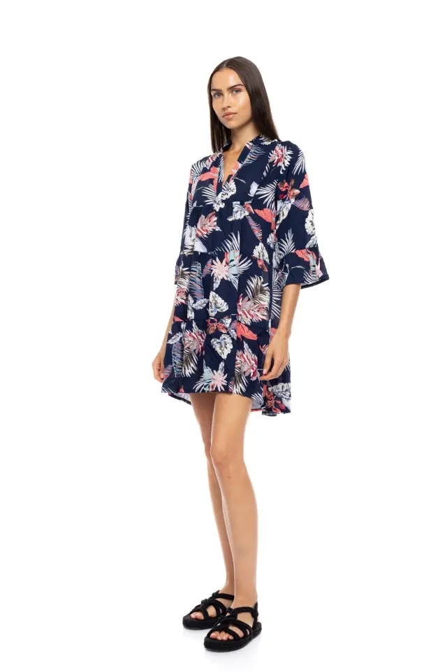 Beachwear Tropical B425 Type Pink Label 2