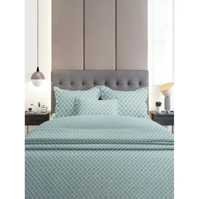 Σετ Σεντόνια Φανελένια Sunshine Home 530 Aqua Μονά 160x260