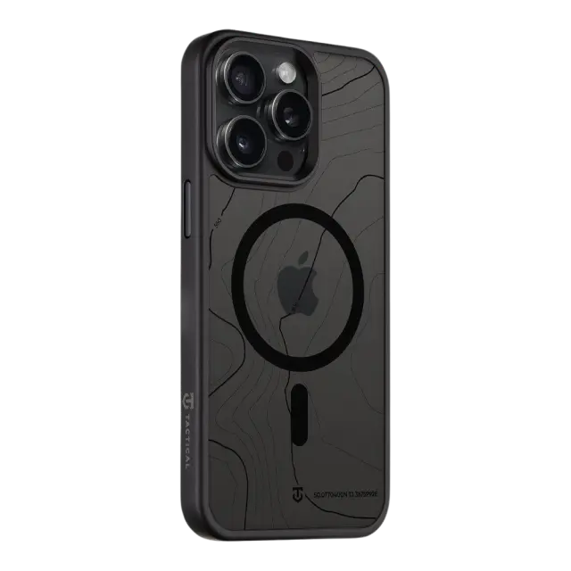 Tactical MagForce Hyperstealth Sika Cover for Apple iPhone 15 Pro Max Asphalt 2