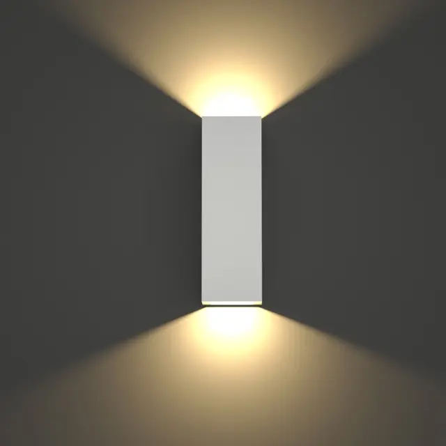 it-Lighting Lanier LED 5W 3000K Outdoor Up-Down Adjustable Wall Lamp White D:12cmx4.1cm (80201021) 2