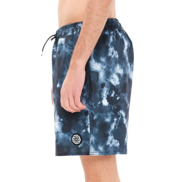 Emerson Board Shorts Swimwear (241.EM524.03-PR439 TIE DYE) - Μαύρο - XL 3